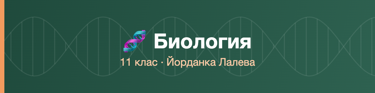 Биология 11 клас · Лалева · 2026/27