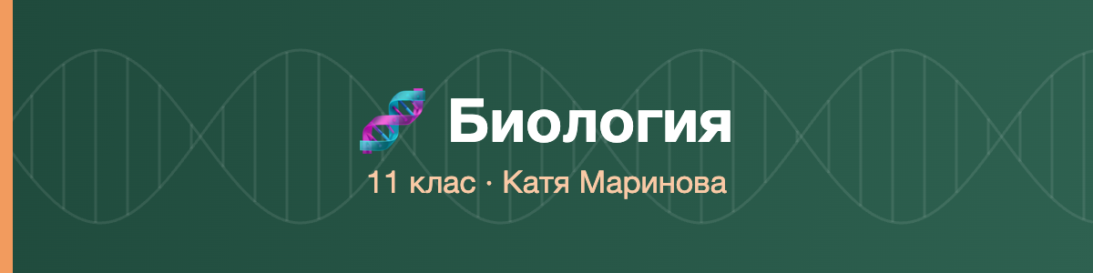 Биология 11 клас · Маринова · 2026/27